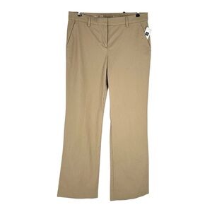 Gap Chino Pants Womens Size 4 Tall Khaki Stretch Cotton Perfect Fit 34in Inseam